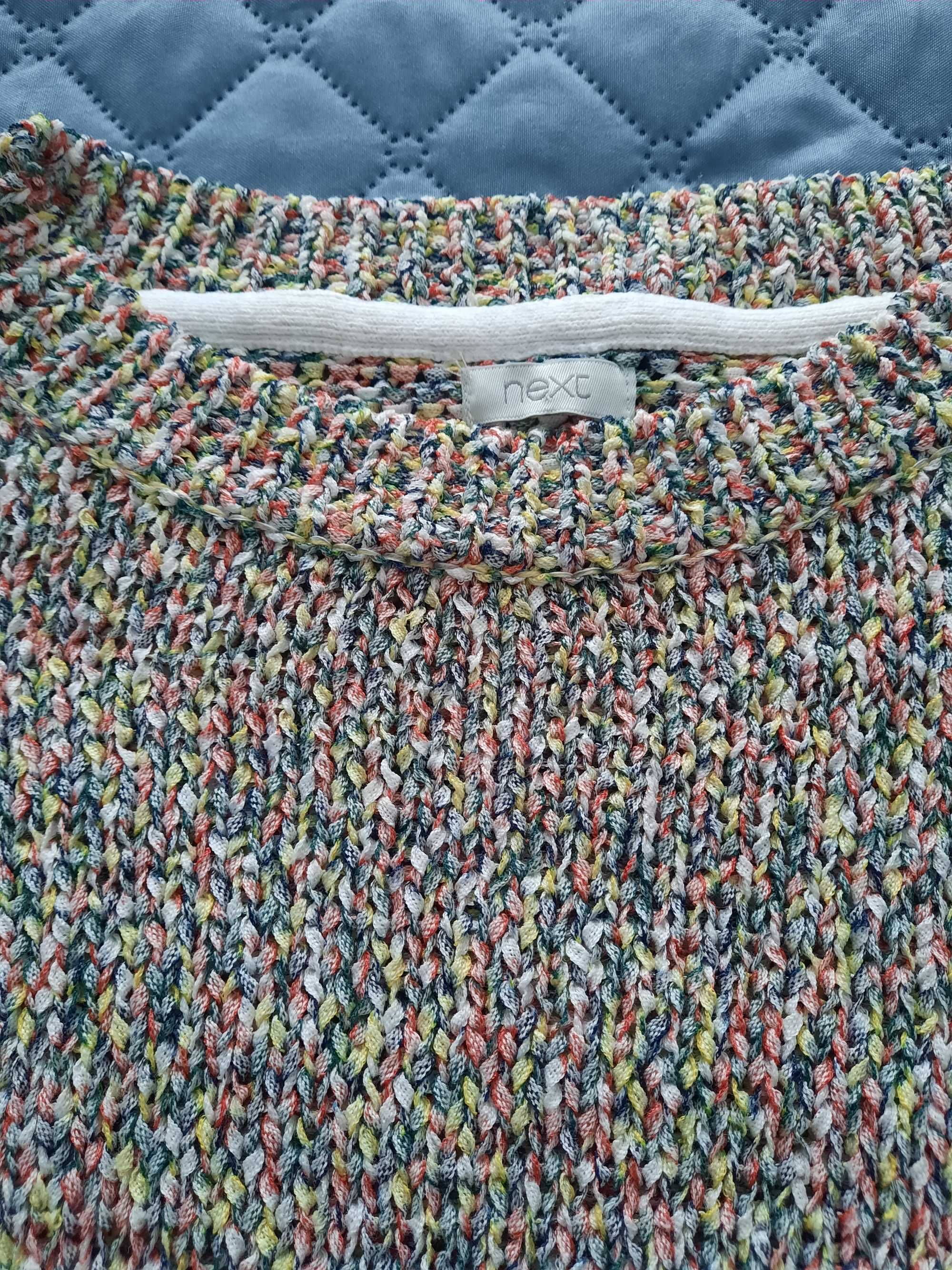 NEXT sweter melanż r. 164