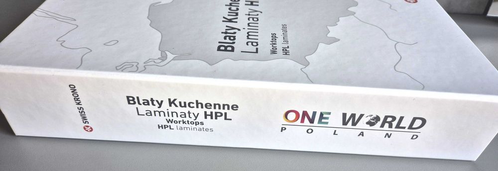 Wzornik Blaty Kuchenne Laminaty HPL One World Collection Swiss Krono