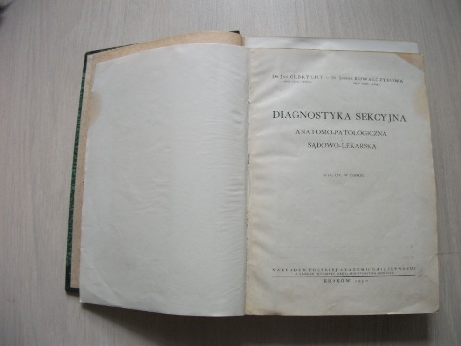 Diagnostyka sekcyjna J.Olbrycht,J,Kowalczykowa