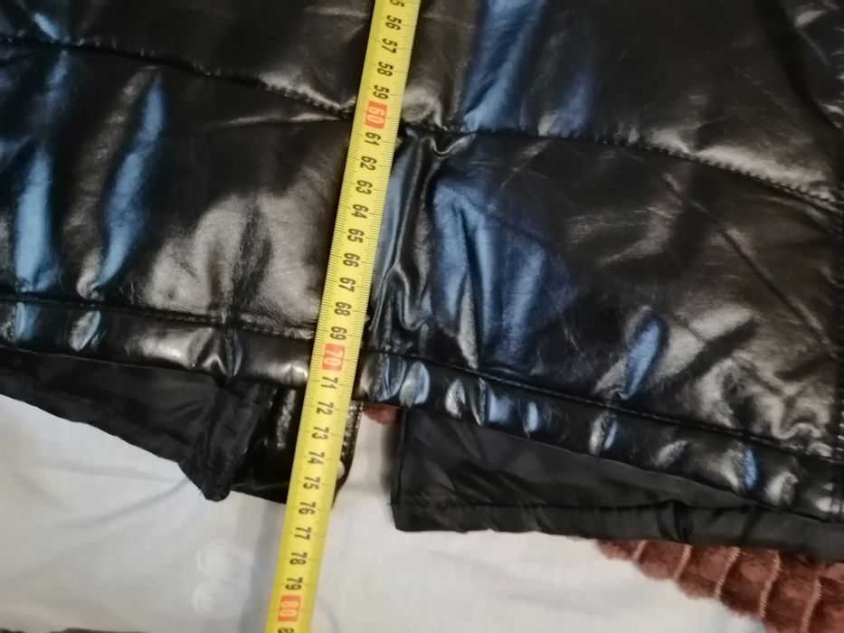 Продам чоловічу кожану куртку xl