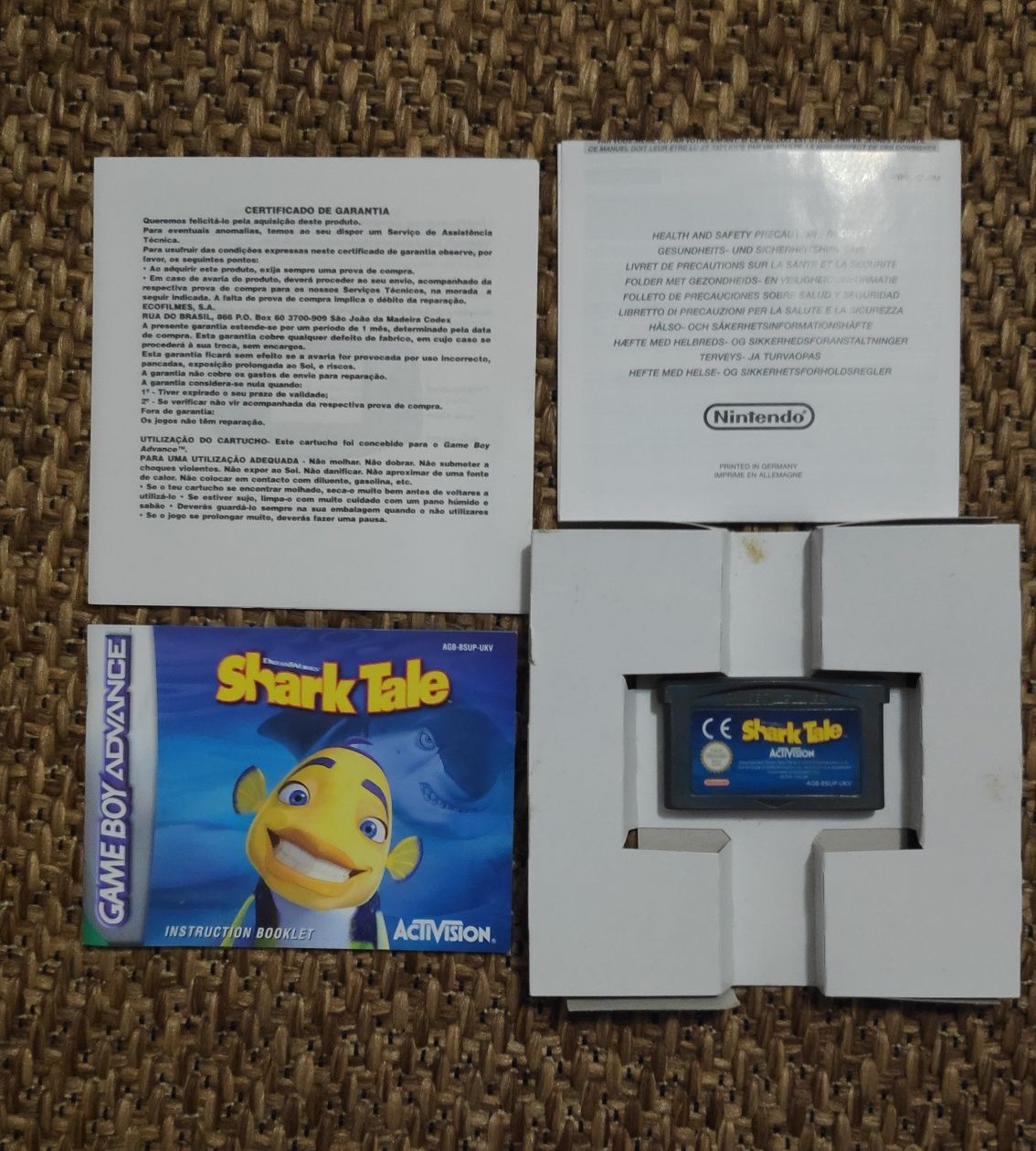 Shark Tale Nintendo Game Boy