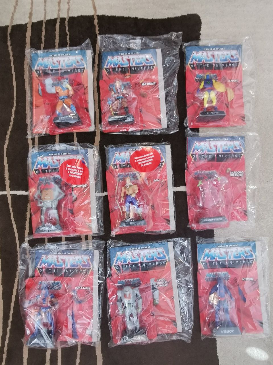 Coleção "MASTERS OF THE UNIVERSE" completa.