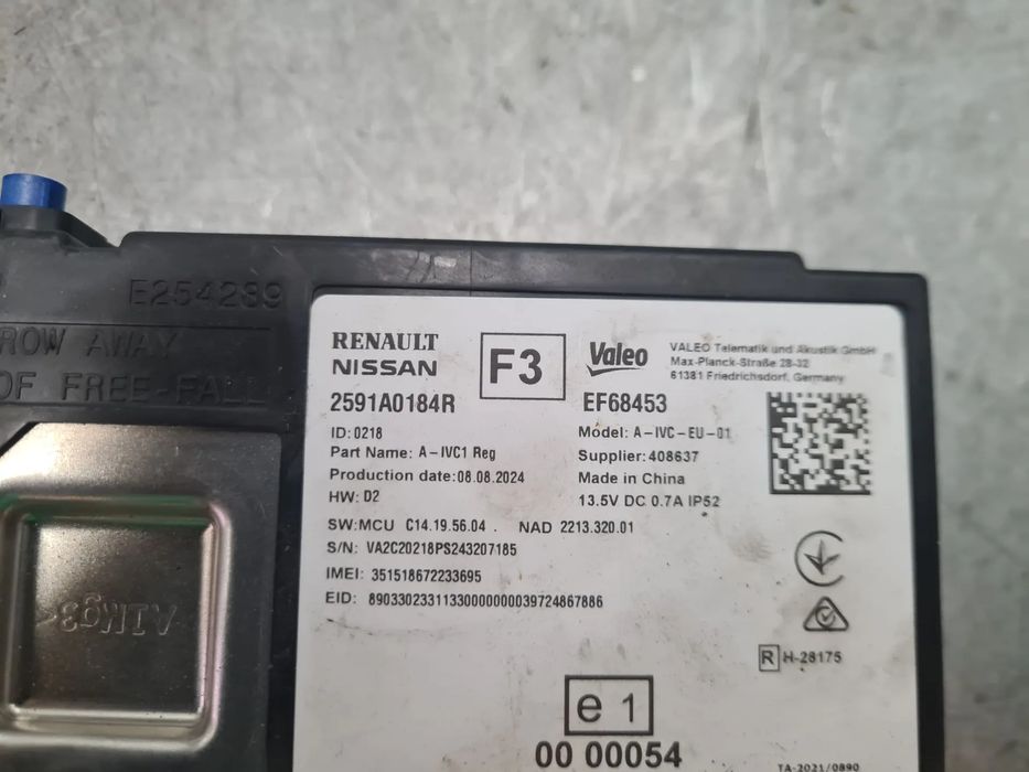 Módulo genérico DACIA Sandero III