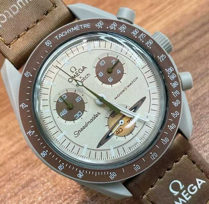 Omega x Swatch Saturn SO33T100 - Gazyowe atmosfery planetarne