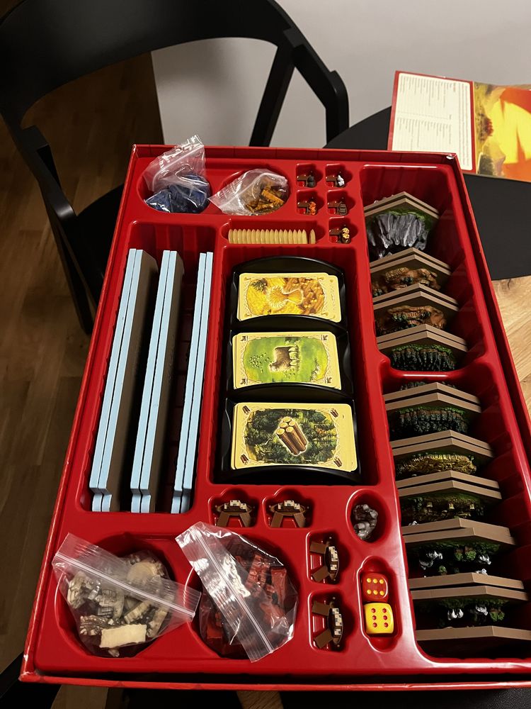 Catan wersja 3D wersja rzeźbiona