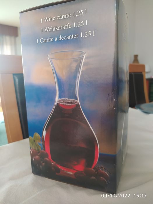 Decantador Bohemia novo