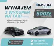 WYNAJEM Z WYKUPEM na taxi i nie tylko - wybierz swoj samochód