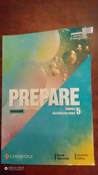 Робочий зошит з англійської мови для учнів 5 класу Prepare.  Лінгвіст.