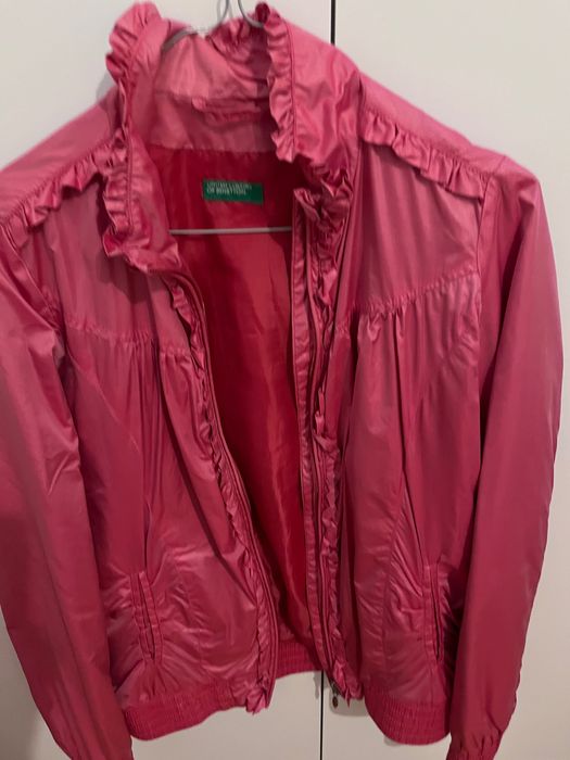 Casaco rosa benetton