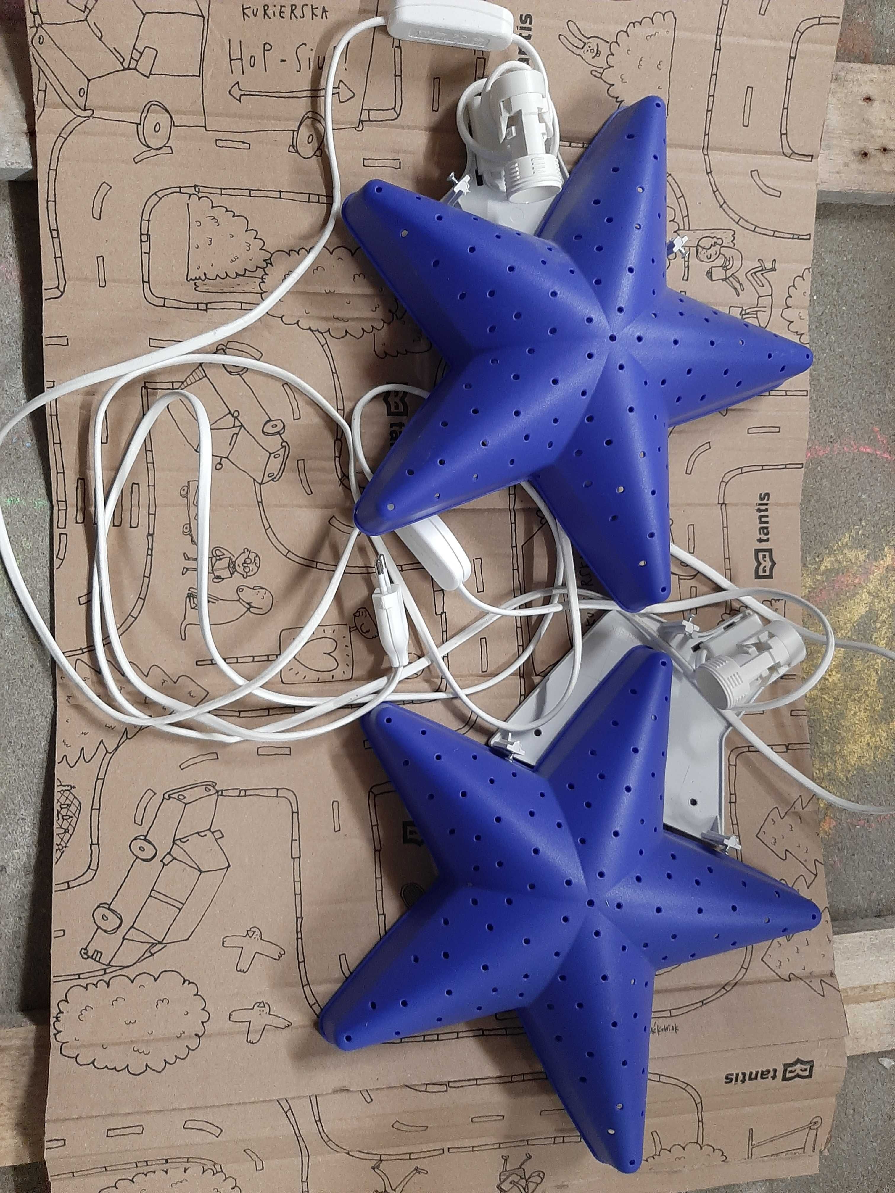 Lampka Ikea Gwiazdka Stjarna 2szt