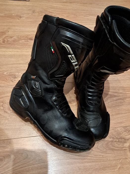 Motocyklowe Buty sportowe włoskie Falco Oxegen 3 WTR czarne 43
