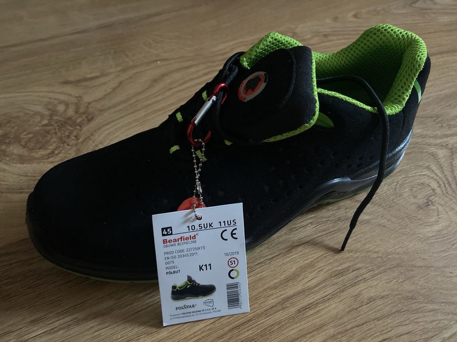 Buty robocze ochronne ESD podnosek K11 S1P lekkie mocne r 45