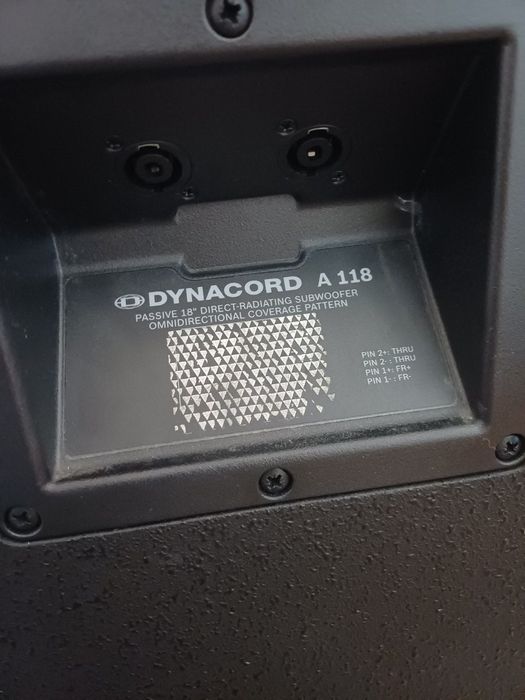 Саб Dynacord A118 Новий. Не висилаю!