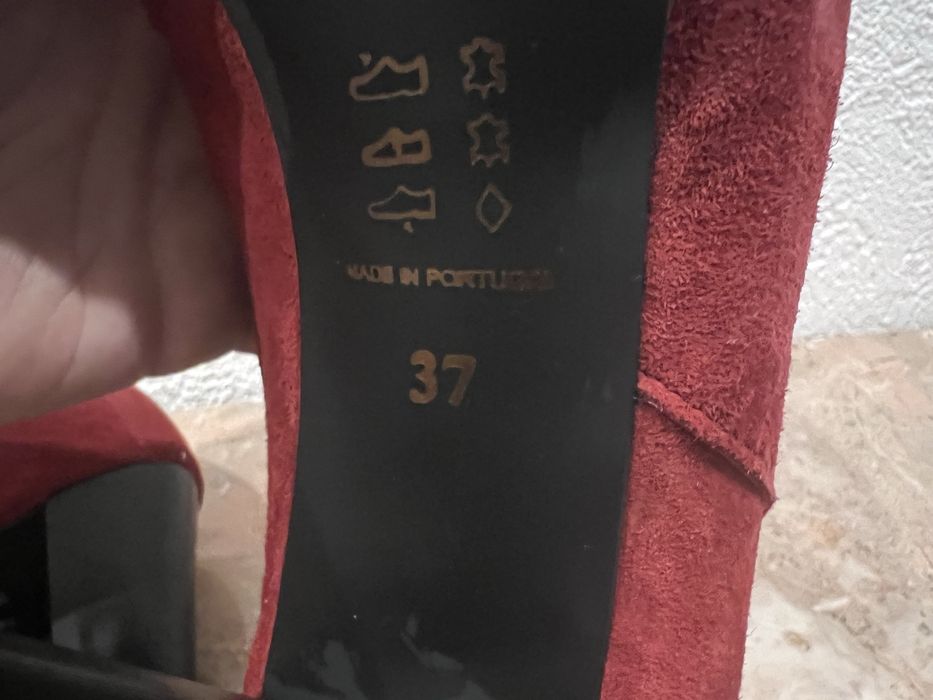 Botins Ginova Vermelhos