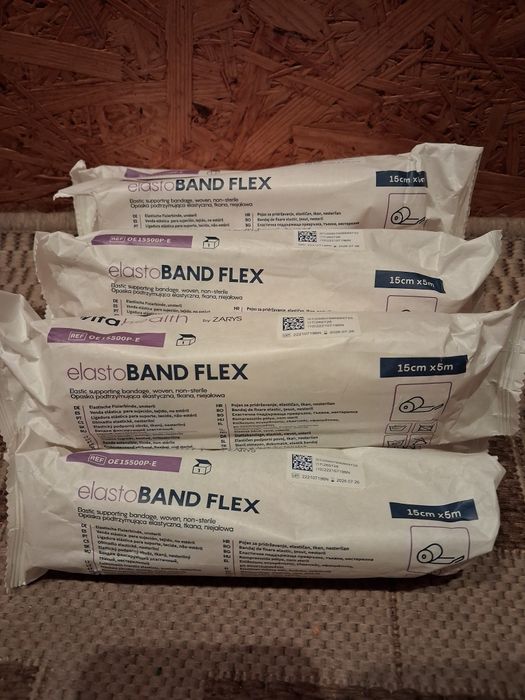 Бинт еластичний elastoBAND FLEX Zarys 15см×5м фіксуючий