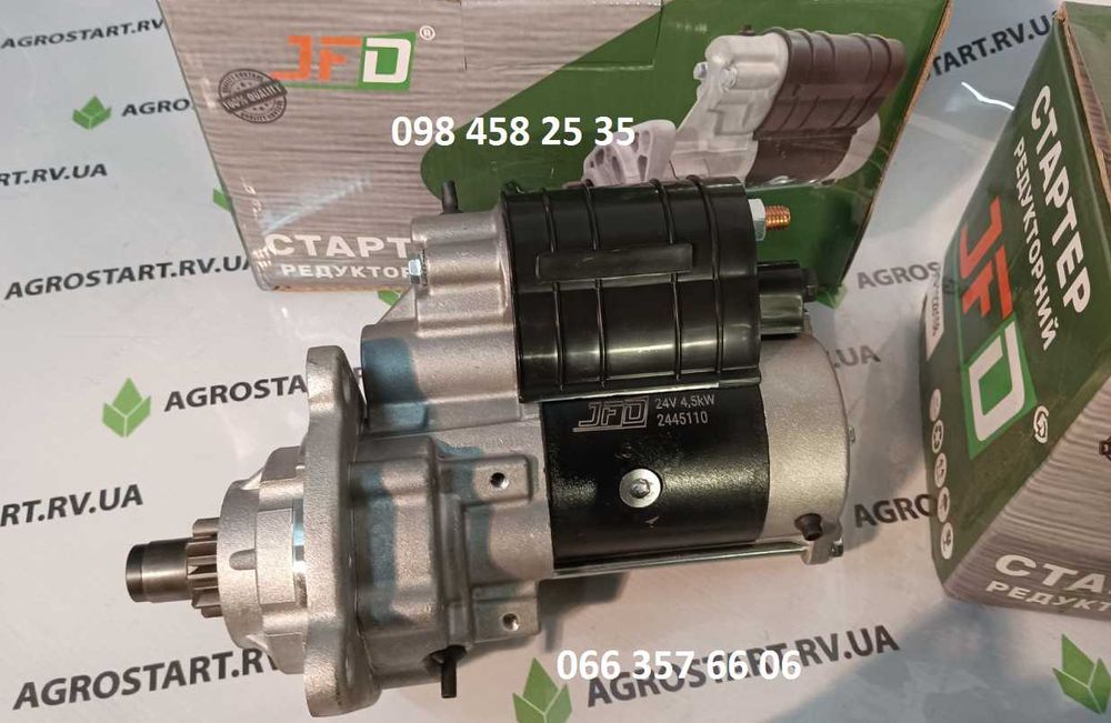 Стартер на ETALON, ТАТА 12-24V редукторний 2,8-4,5 kwt