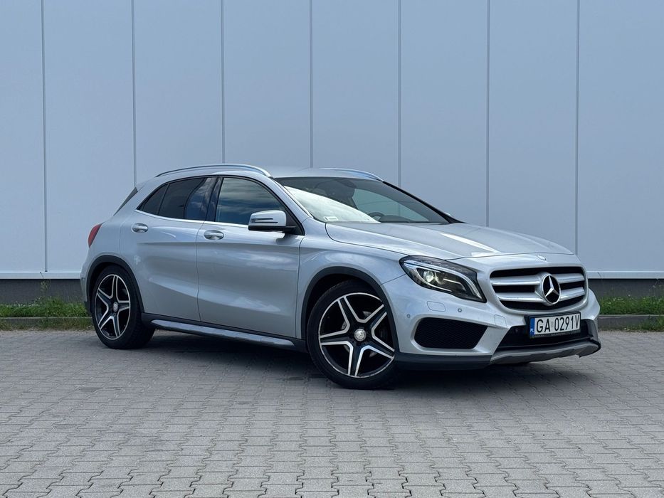 Mercedes-Benz GLA GLA 200 AMG Line 7AT, Nawigacja, Podgrz.fotele, Ambiente, SalonPL, FVM