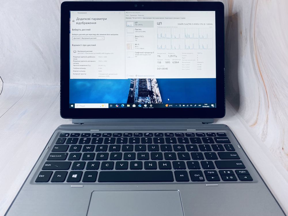 ‼️Трансформер,LTE‼️Dell Latitude 7200 12.3’FHD ips i5-8265u 16/256