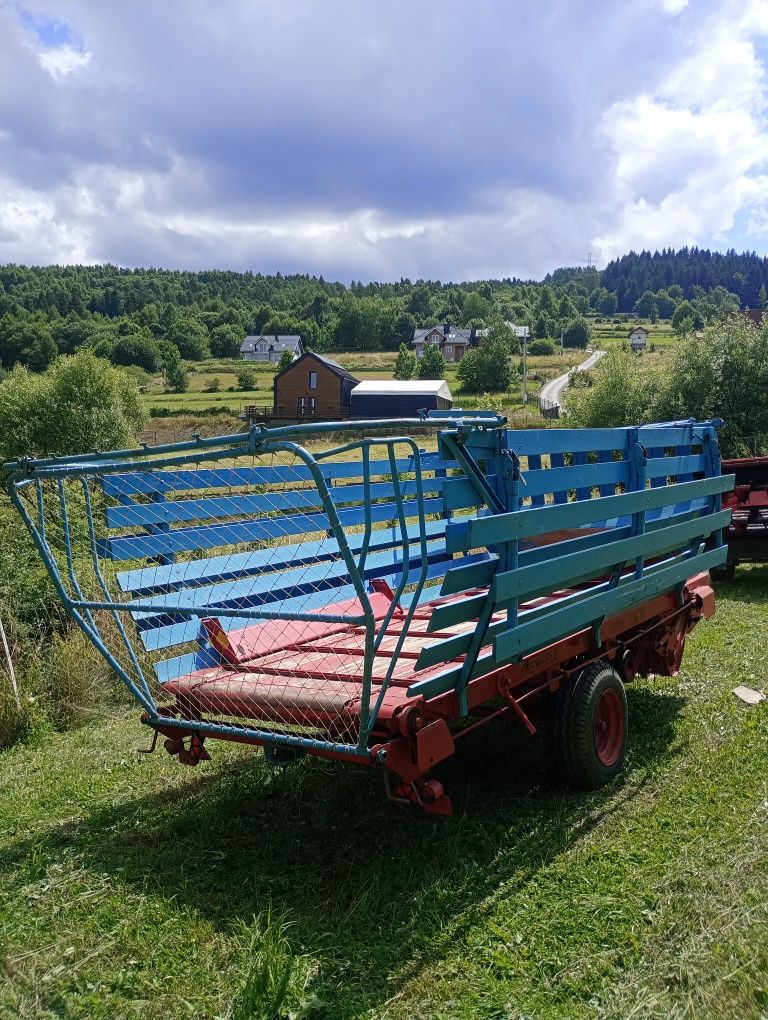 Przyczepa samozbierająca Mengele
