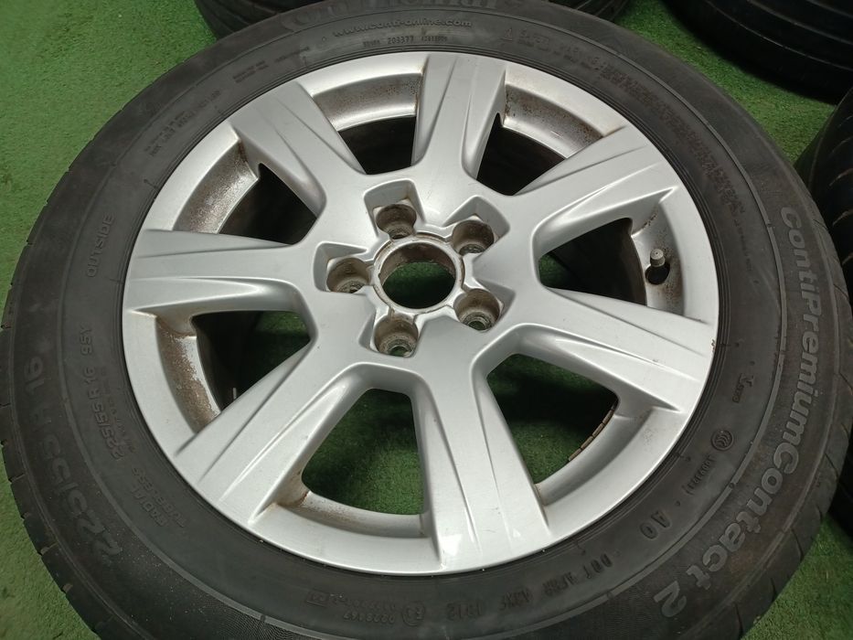 Koła 16 felgi 5x112 opony 225/55/16 Audi a4 b6 b7 a6 c6 VW Passat Seat