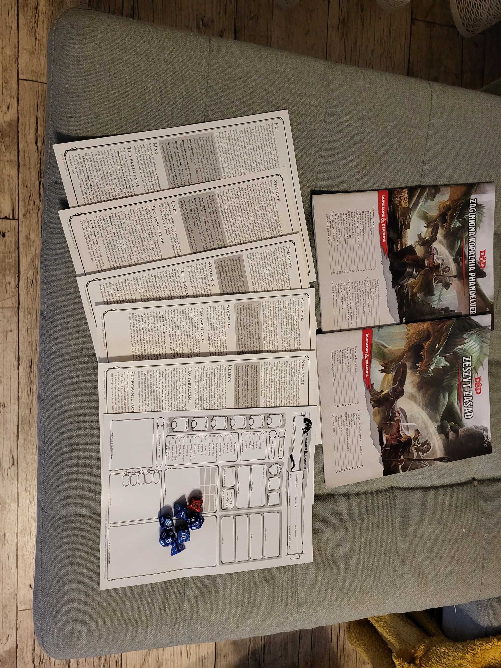 DnD zestaw startowy Dungeon and dragons Starter set Polska Edycja