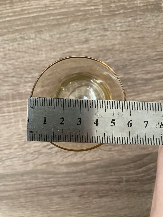 Бокалы на ножке, рюмки, стопки, СССР | Набір чарок на ніжці