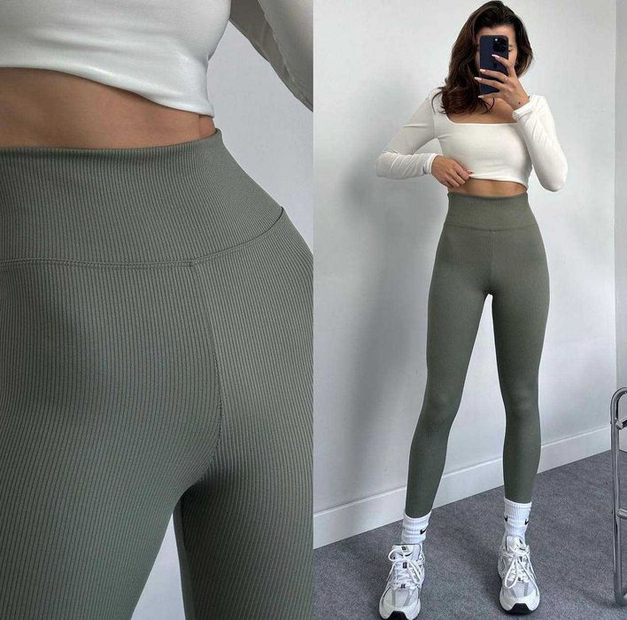 Жіночі теплі лосіни в рубчик на флісі теплые лосины на флисе лосини