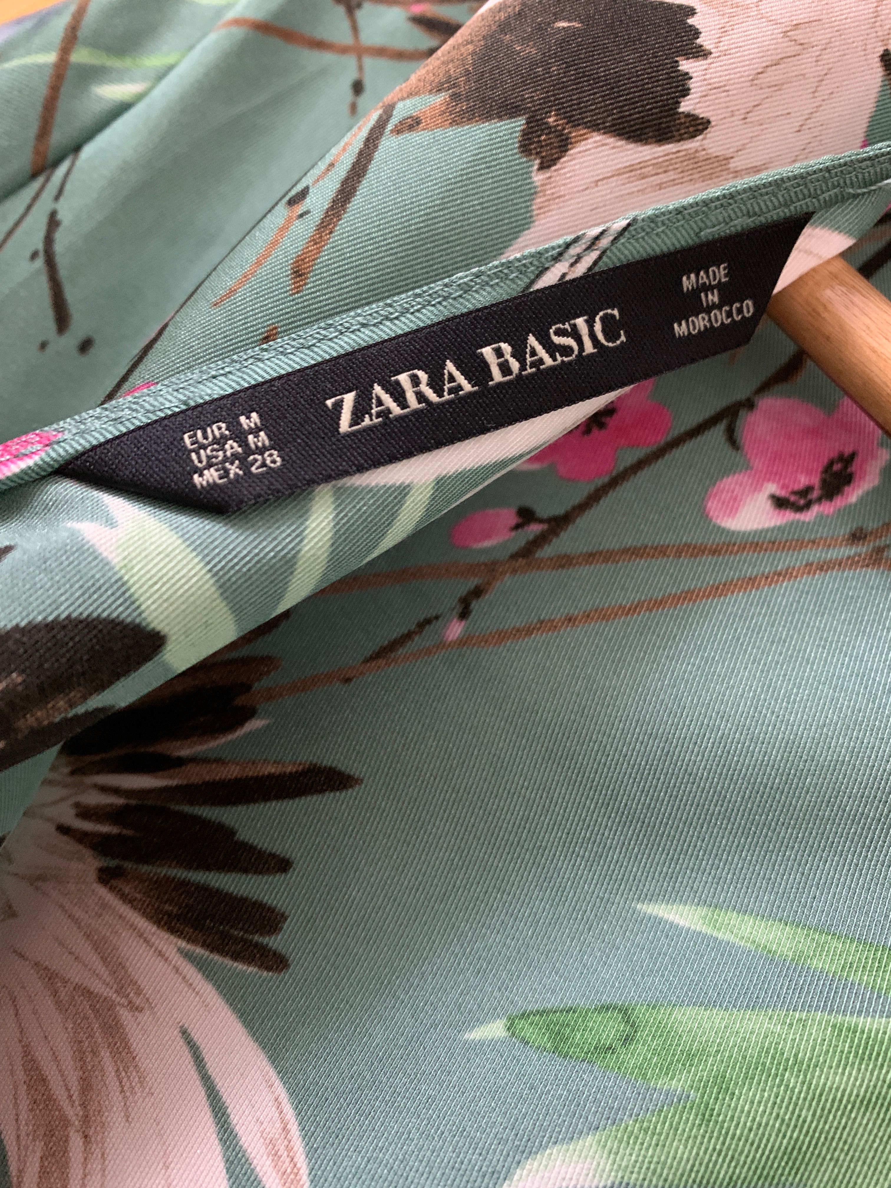 Сукня Zara BASIC, шифонове плаття