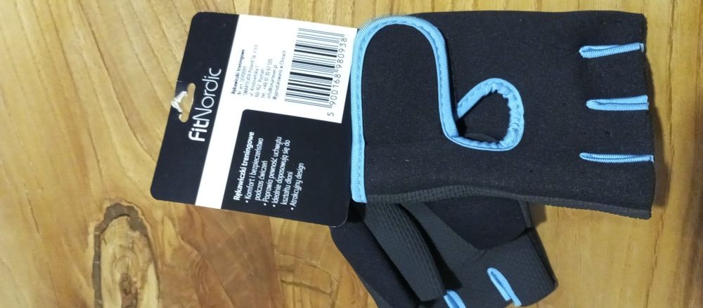 Rękawiczki treningowe fitnordick NOWE roz. L rękawiczki rowerowe