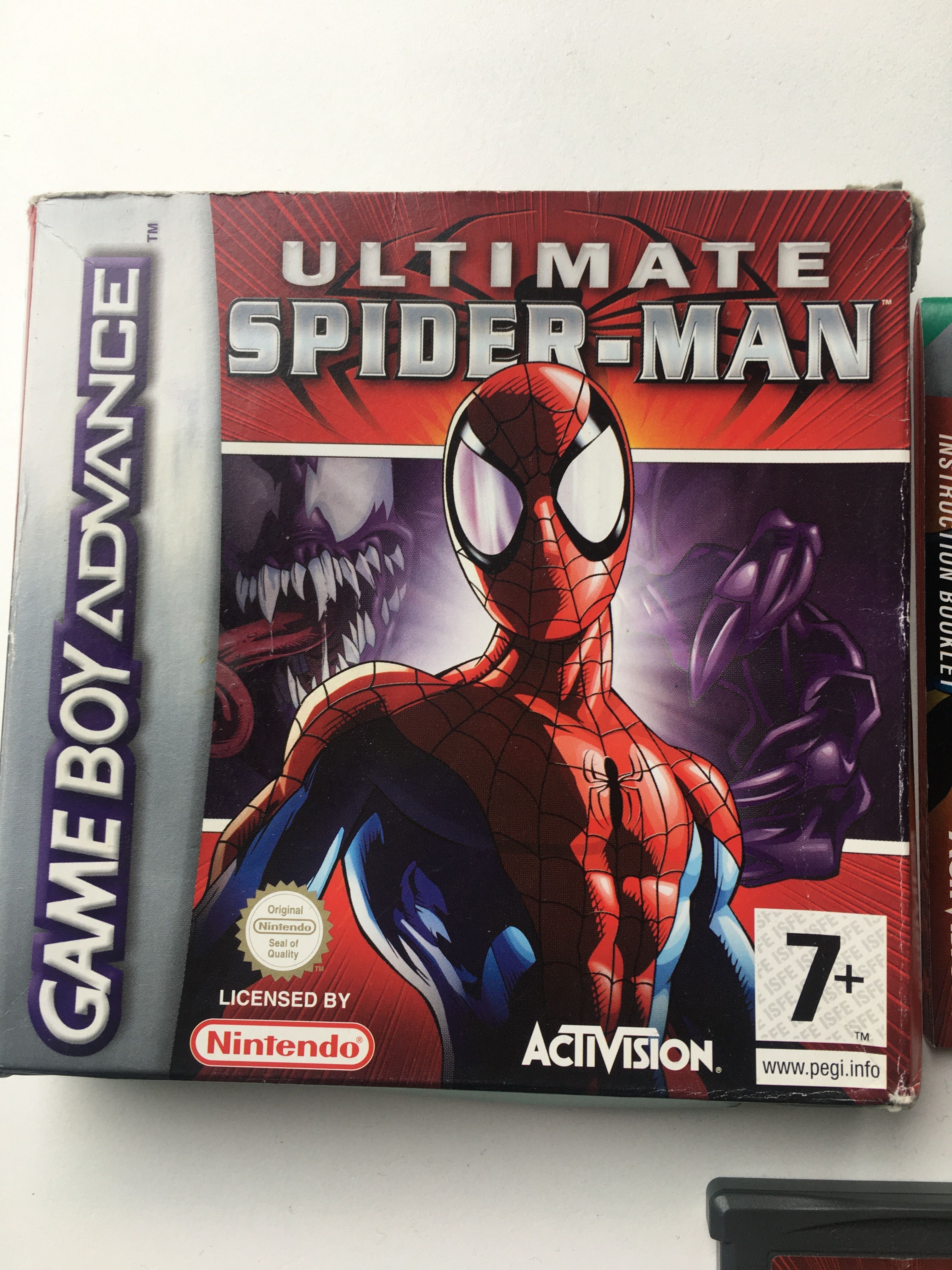 Gra Spider - man Ultimate GBA Gameboy Nintendo