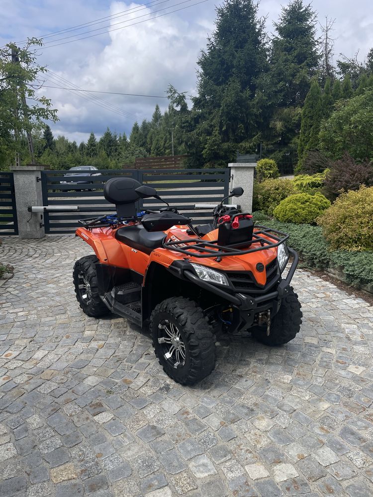 Quad CF MOTO 450 Zarejestrowny 2019 rok z Pługiem
