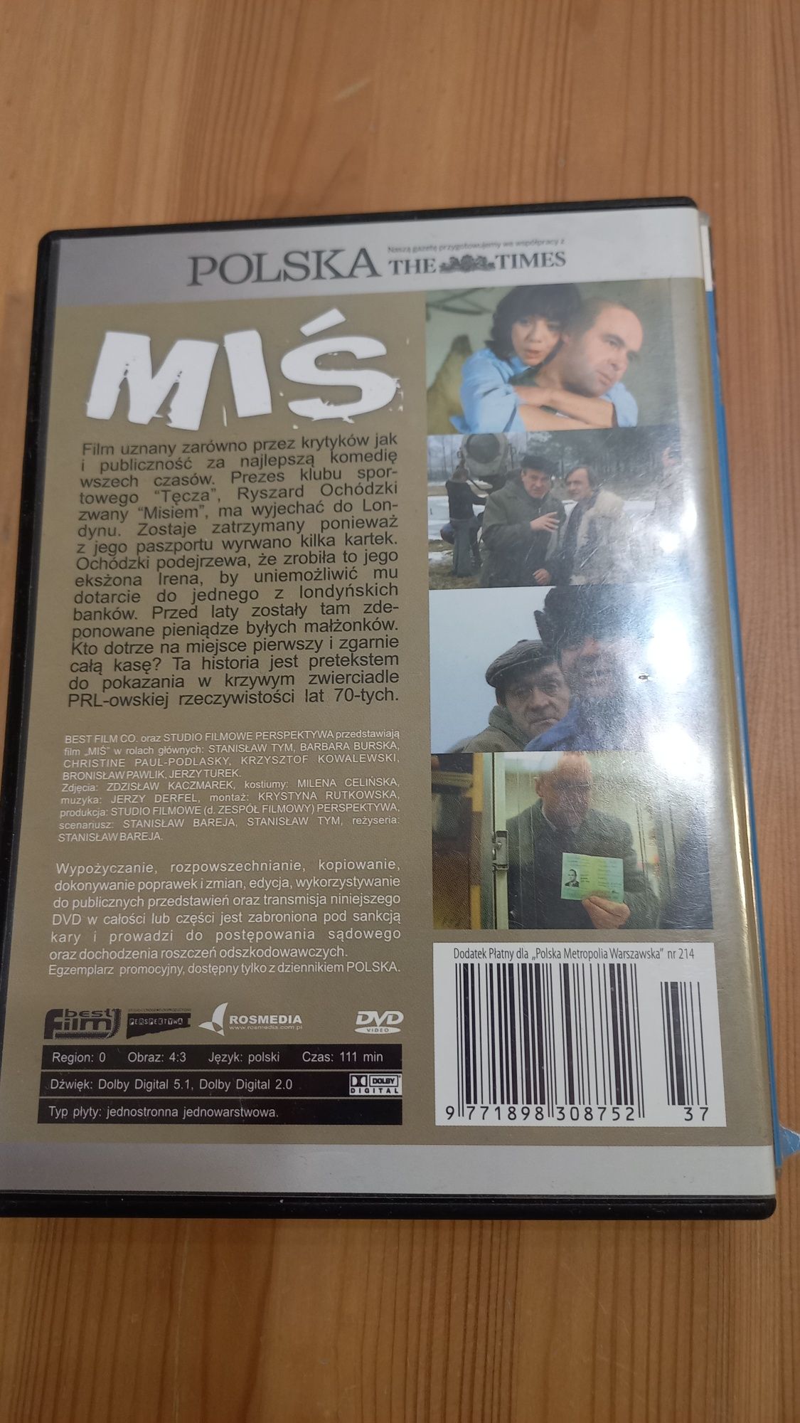 Kultowe polskie komedie PRL MIŚ oraz Co Mi Zrobisz Jak Mnie Złapiesz