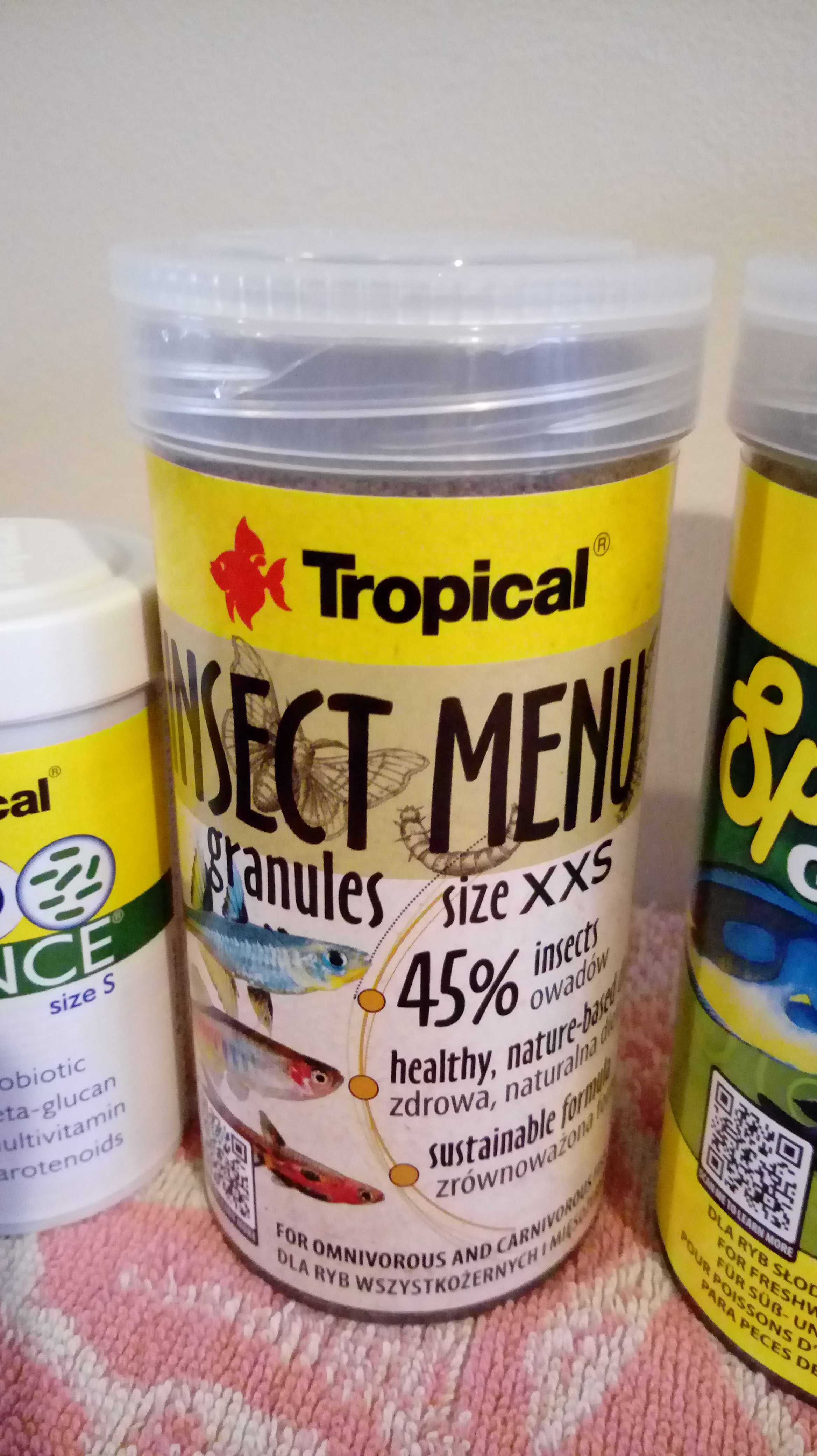 Tropical Insect menu granules XXS