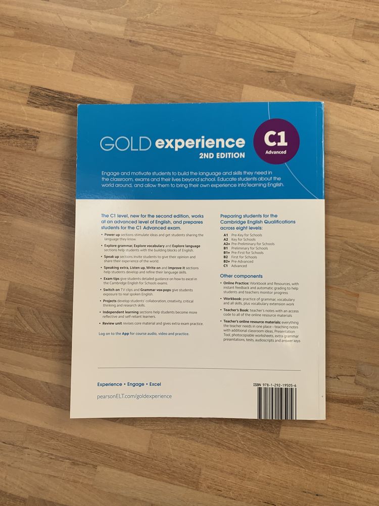 Gold Experience 2ND Edition. Poziom C1. Student's Book