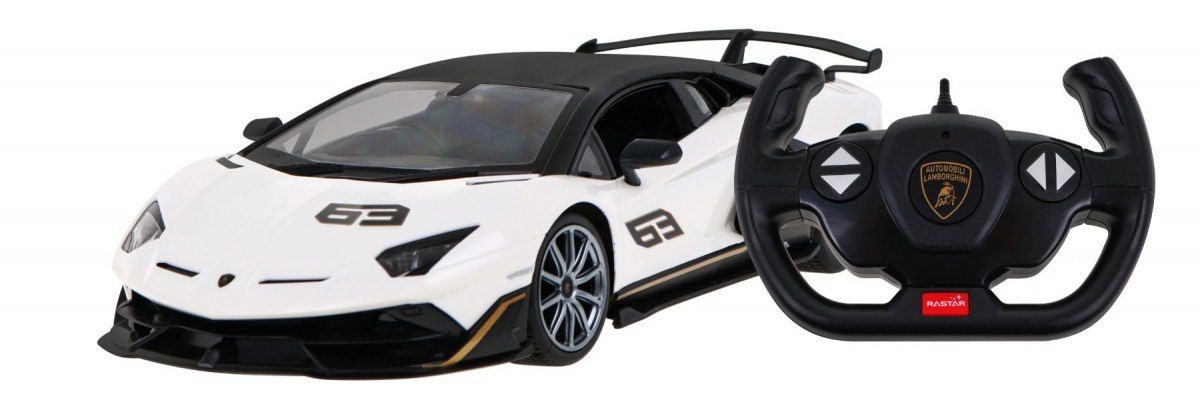 Lamborghini Aventador SVJ Zdalnie sterowane auto + pilot 2,4 GHz