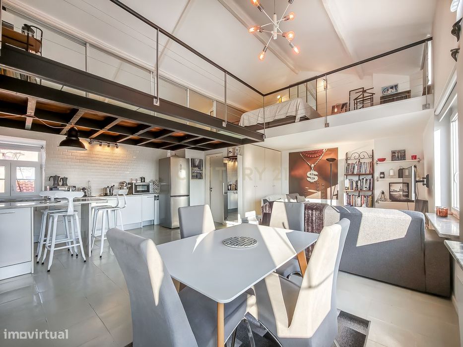 Loft em Santa Engrácia - vista  Rio Tejo