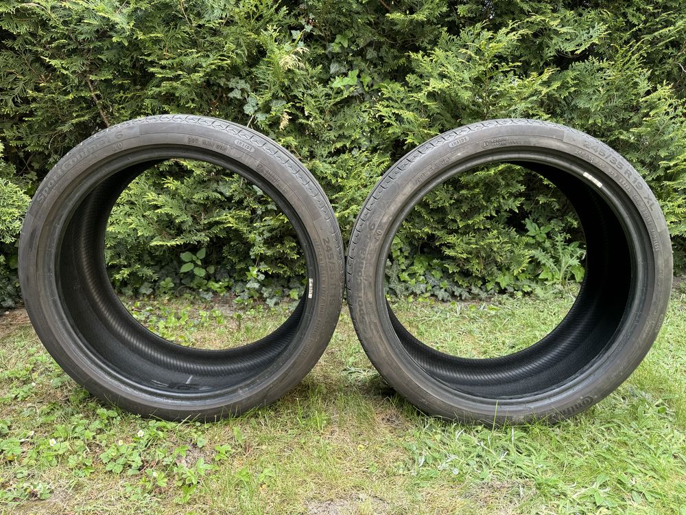 2x Continental SportContact 6 245/35 19 dot 1123