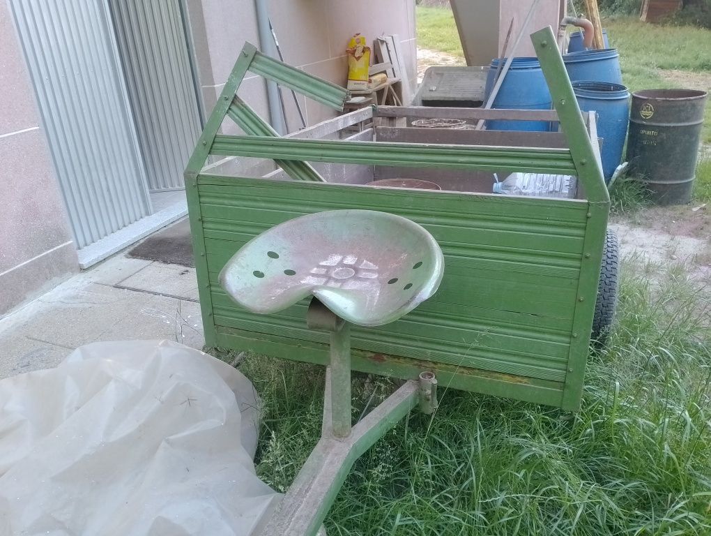 Atrelado motocultivador