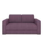 Sofa rozkładana 2-osobowa fioletowa