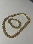 Conjunto de colar e pulseira