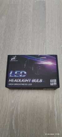 Led лампи DAWNKNIGHT К8C 40W H7 H8 H9 H11 HIR-2 6000K(білий)