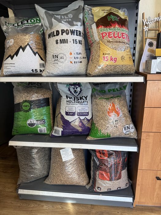 Pellet drzewny workowany A1 SUPER JAKOŚĆ