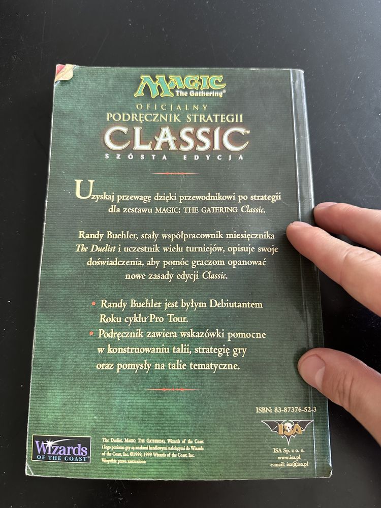 Magic The Gathering Oficjalny podręcznik strategii Classic
