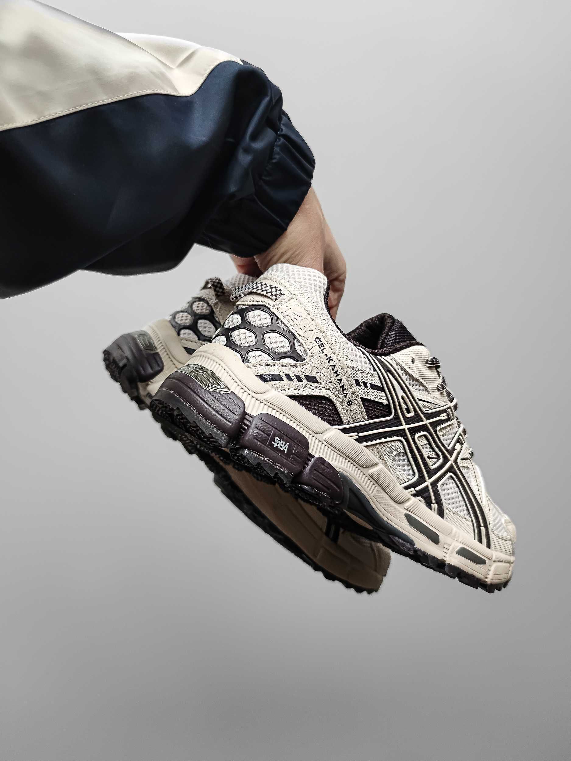 !SALE! Asics Gel-Kahana 8 White/Black | 40 41 42 43 44 45 46