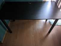 Biurko czarne 130cm