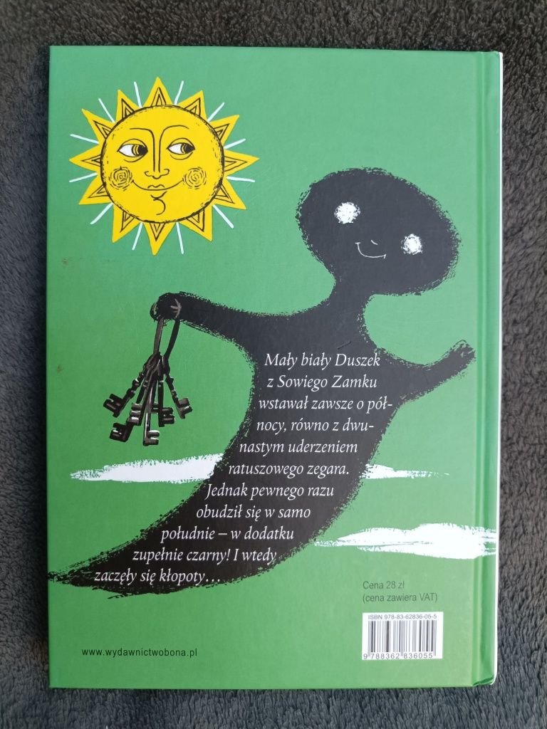 Książka mały duszek Otfried Preussler Idealny Twarda Oprawa
