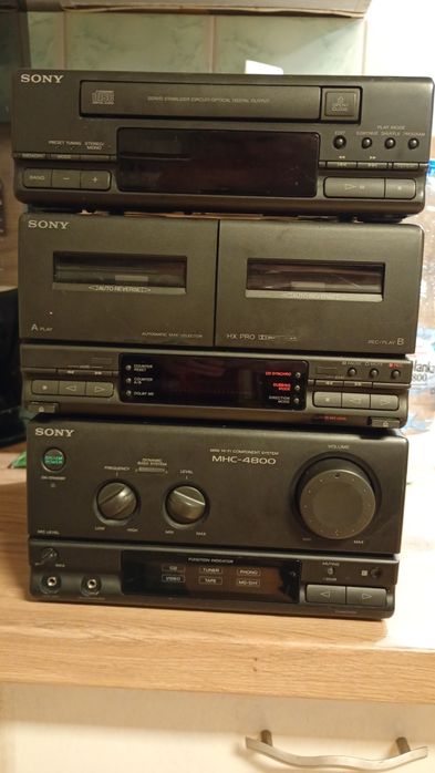 Wieża Sony MHC 4800 edit wieża chodzi