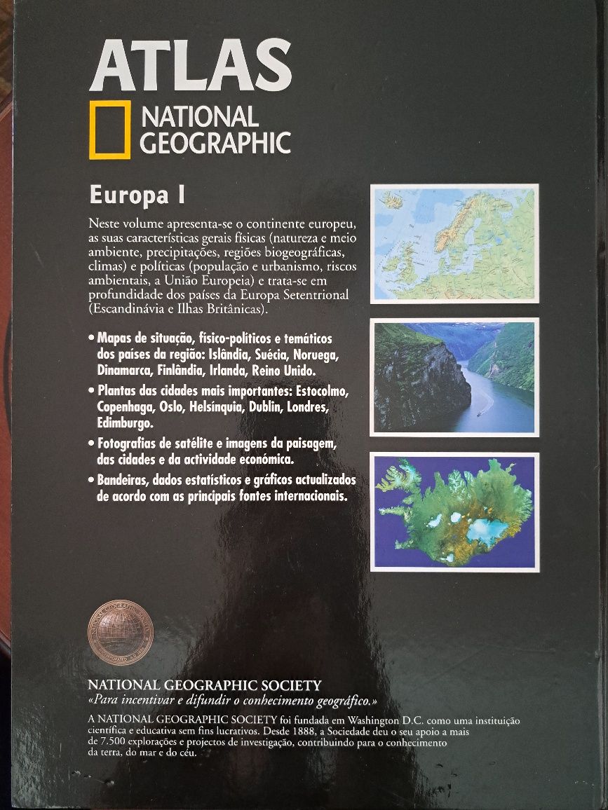 Atlas National Geographic Europa I