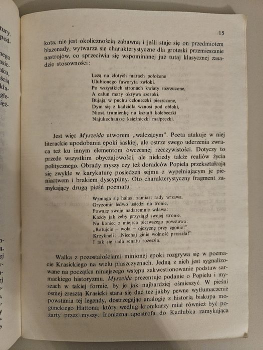 Ignacy Krasicki Myszeidos. Pieśni X.
