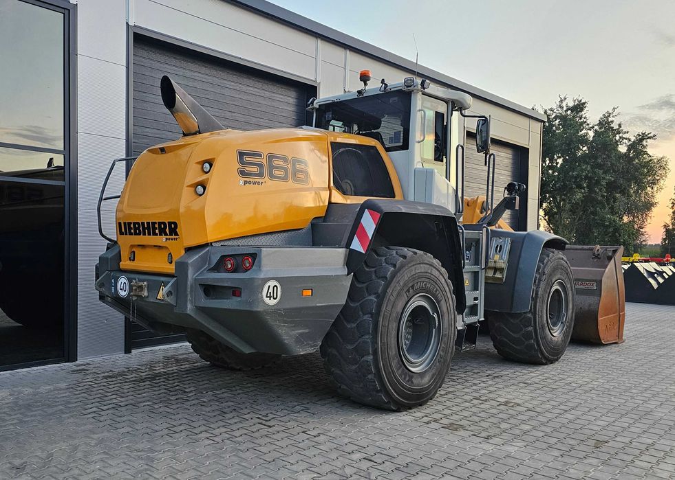 LIEBHERR L566 XPOWER 2018r Centralne Smarowanie Ładowarka Kołowa 27.5t